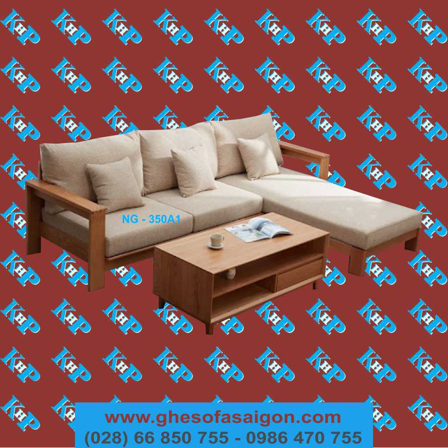 Nệm ghế sofa gỗ ,bọc nệm ghế sofa gỗ  NG-350A1