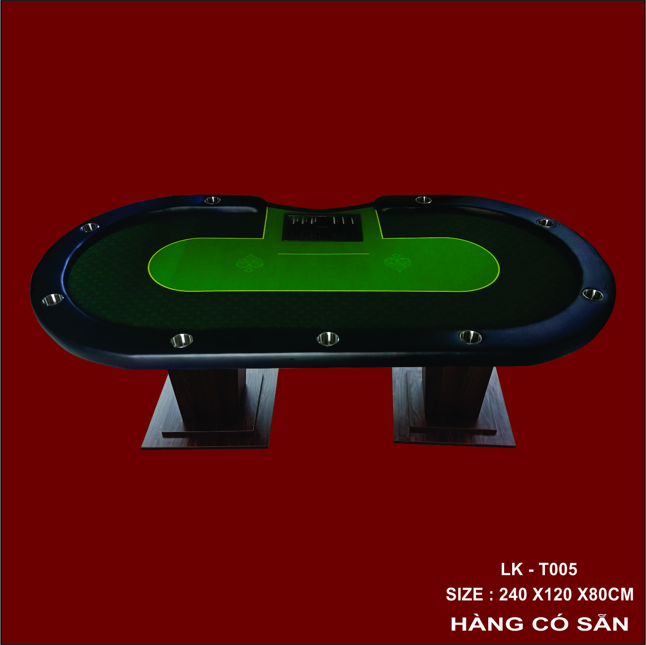 bàn poker LK -005
